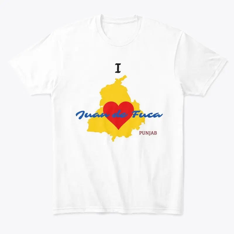 I love Juan de Fuca t-shirt